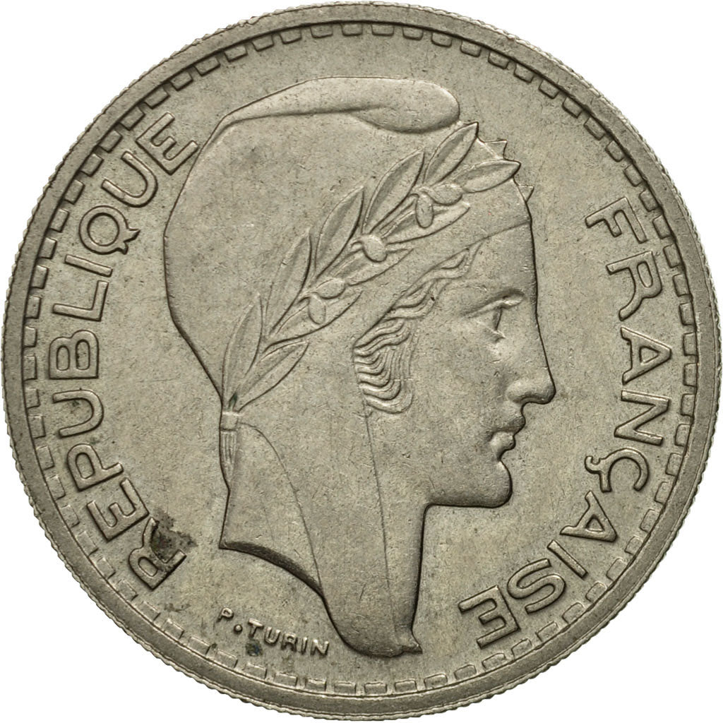 münze, Frankreich, Turin, 10 Francs, 1949, Paris, S, Copper-nickel, KM:909.1
