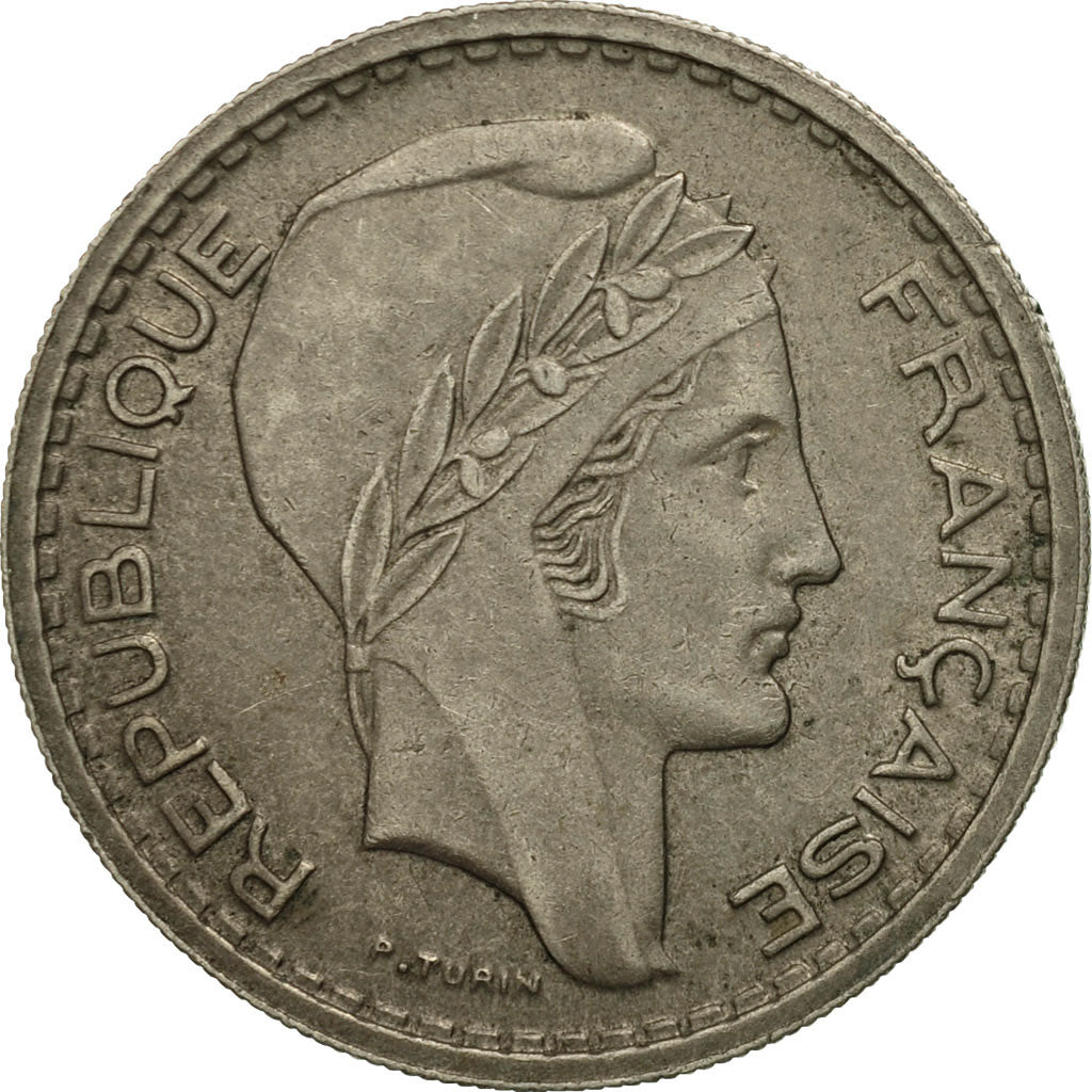coin, France, Turin, 10 Francs, 1949, Beaumont - Le Roger, VF(20-25)