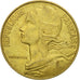 moneta, Francia, Marianne, 20 Centimes, 1977, Paris, MB+, Alluminio-bronzo