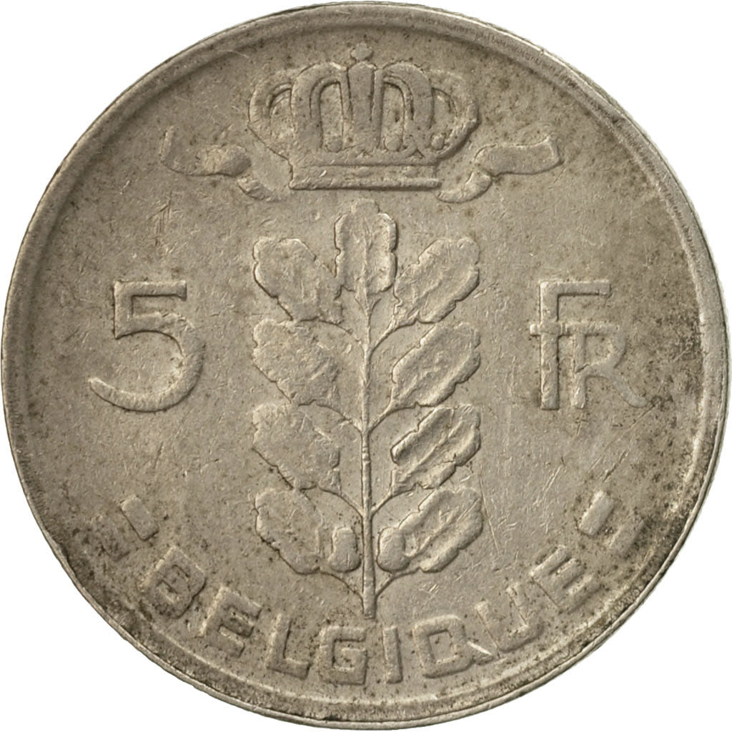 monnaie, Belgique, 5 Francs, 5 Frank, 1965, TB, Copper-nickel, KM:134.1
