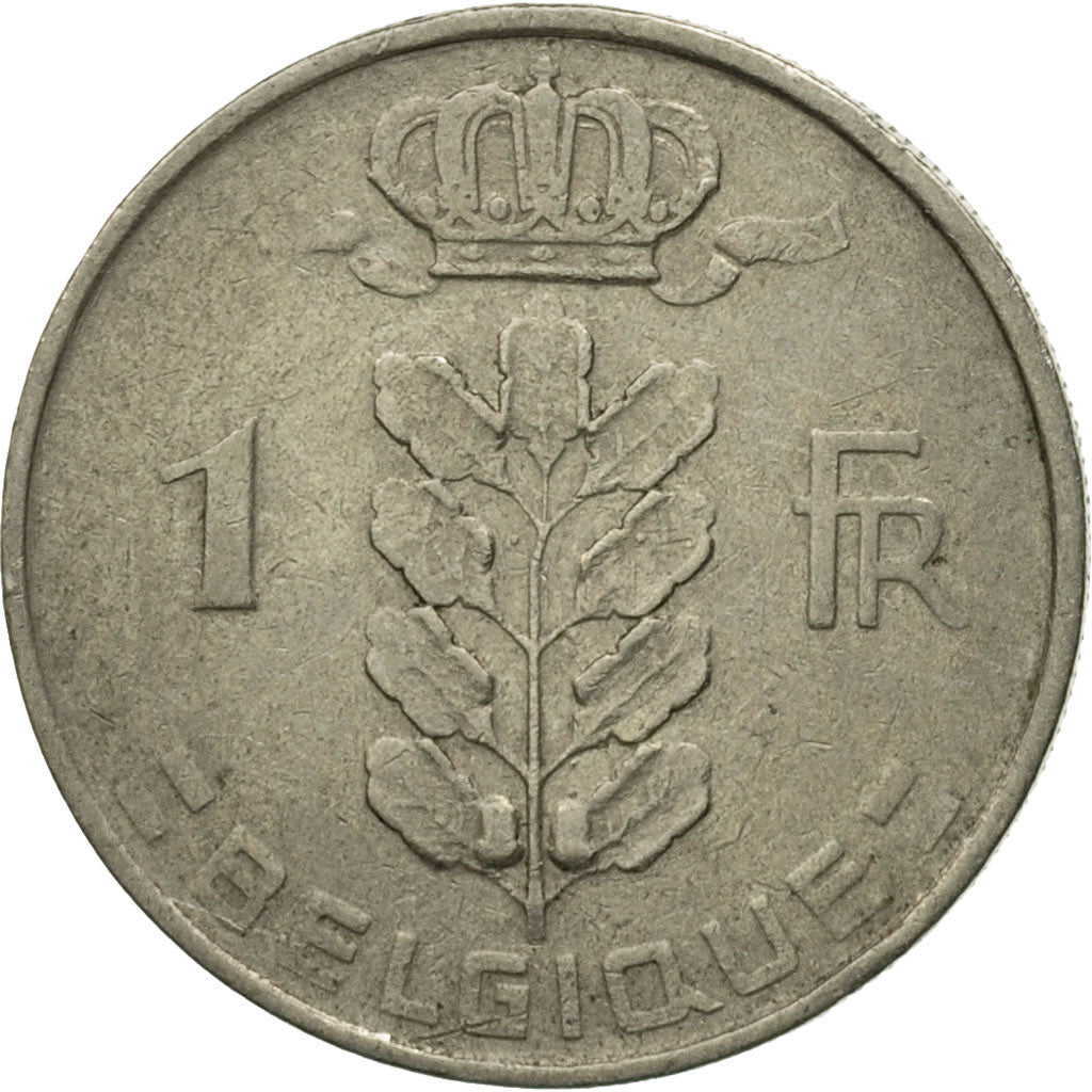 monnaie, Belgique, Franc, 1951, TTB, Copper-nickel, KM:142.1