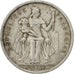 coin, French Polynesia, 2 Francs, 1965, Paris, F(12-15), Aluminum, KM:3