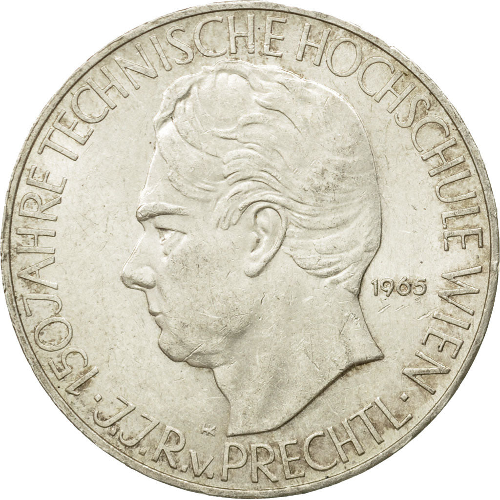 coin, Austria, 25 Schilling, 1965, EF(40-45), Silver, KM:2897