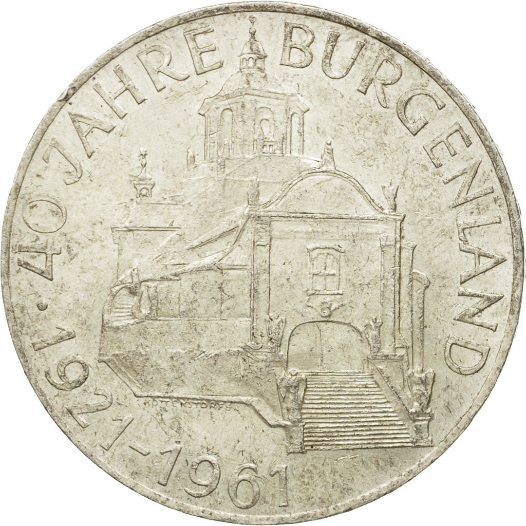 coin, Austria, 25 Schilling, 1961, EF(40-45), Silver, KM:2891