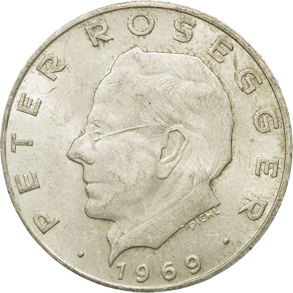 coin, Austria, 25 Schilling, 1969, AU(50-53), Silver, KM:2905