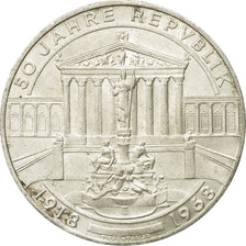 coin, Austria, 50 Schilling, Undated (1968), AU(50-53), Silver, KM:2904.1