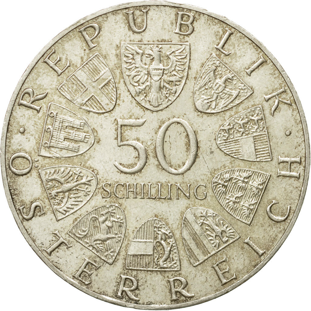 coin, Austria, 50 Schilling, 1978, AU(50-53), Silver, KM:2937