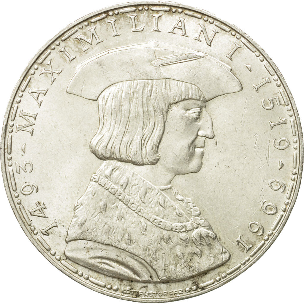 coin, Austria, 50 Schilling, 1969, AU(50-53), Silver, KM:2906