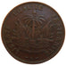 Haiti, 2 Centimes, 1894, Paris, KM #49, EF(40-45), Copper, 10.00