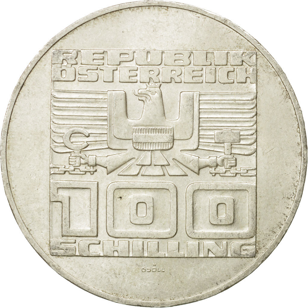 Moneda, Austria, 100 Schilling, 1978, MBC, Plata, KM:2938