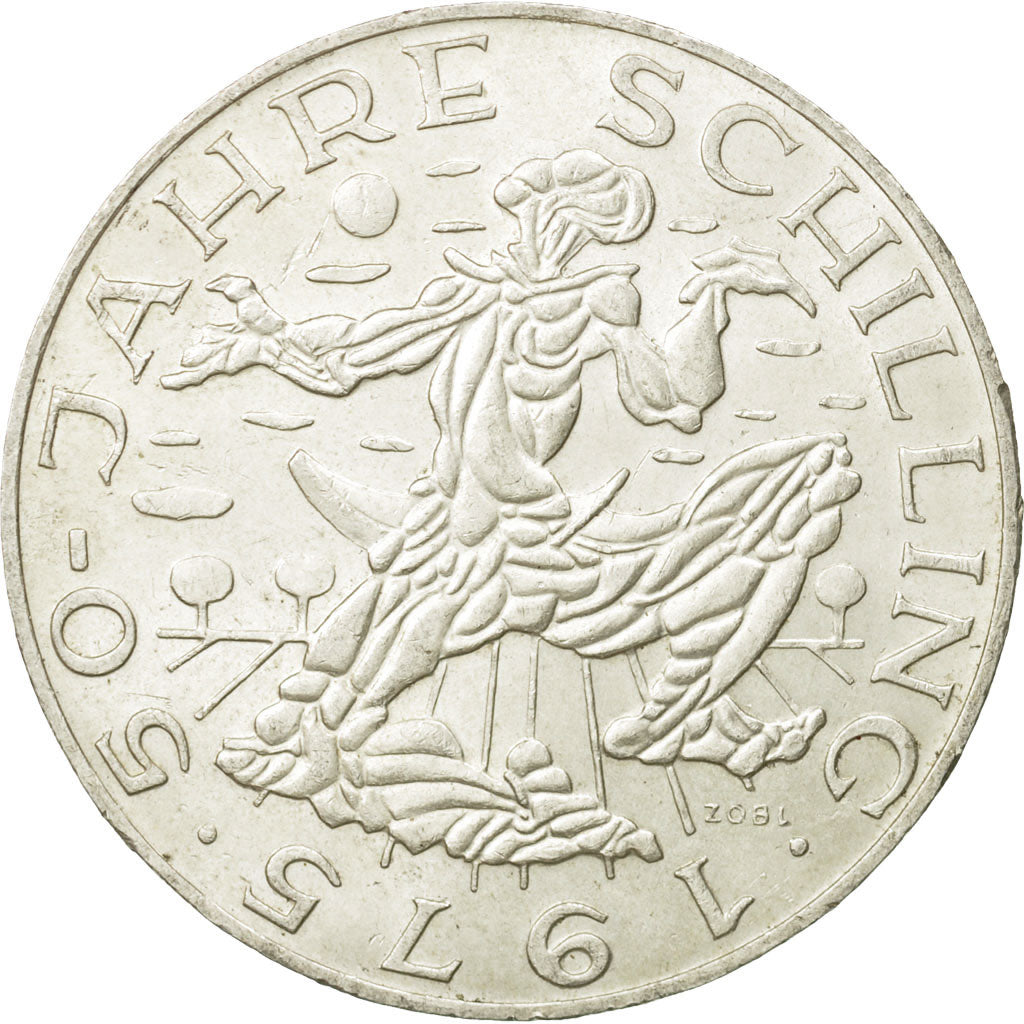 Coin, Austria, 100 Schilling, 1975, EF(40-45), Silver, KM:2925