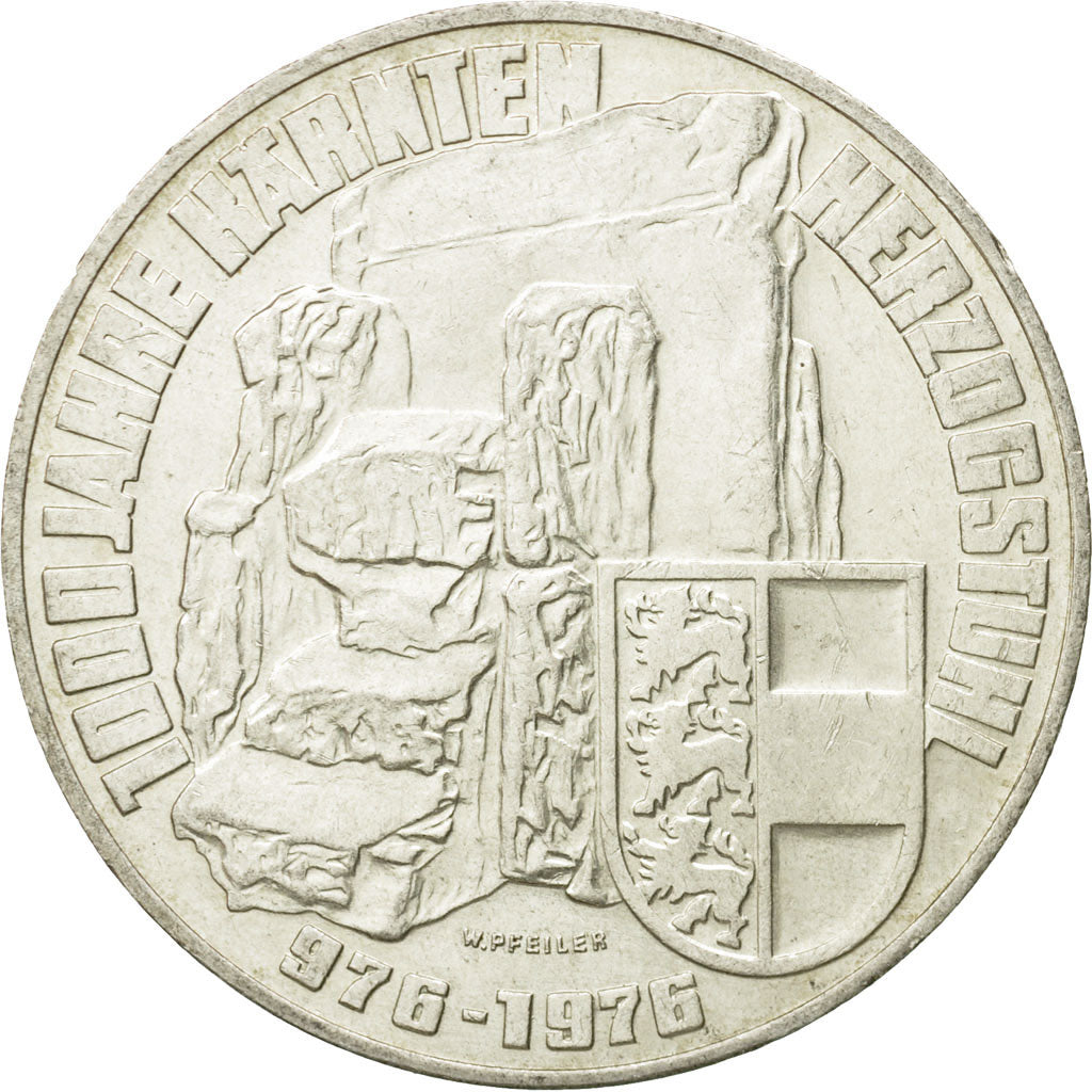 Coin, Austria, 100 Schilling, Undated (1976), AU(55-58), Silver, KM:2931