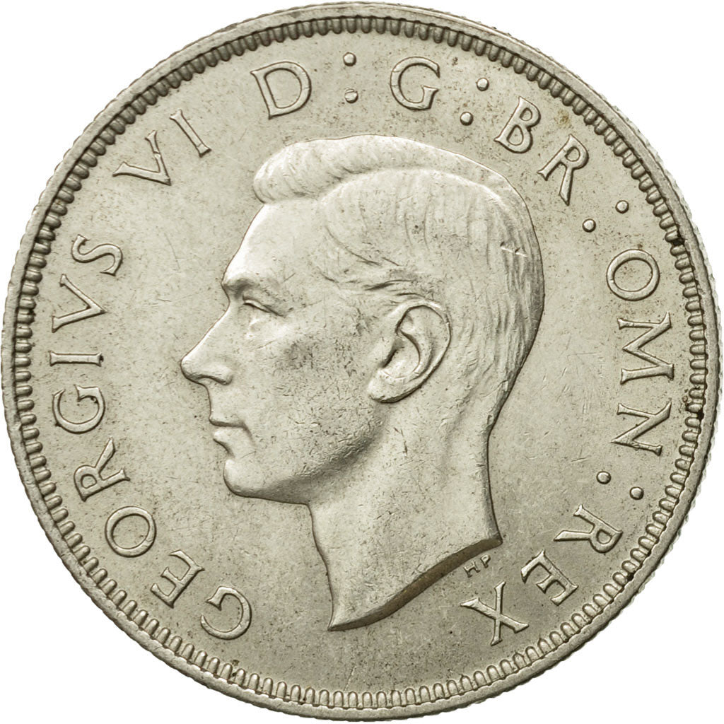 Coin, Great Britain, George VI, Florin, Two Shillings, 1939, EF(40-45), Silver