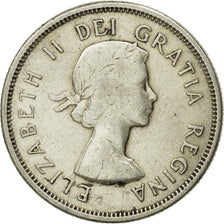 Coin, Canada, Elizabeth II, 25 Cents, 1962, Royal Canadian Mint, Ottawa
