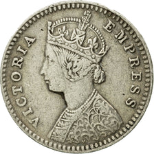 Coin, INDIA-BRITISH, Victoria, 2 Annas, 1895, AU(55-58), Silver, KM:488