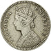 Coin, INDIA-BRITISH, Victoria, 2 Annas, 1895, AU(55-58), Silver, KM:488