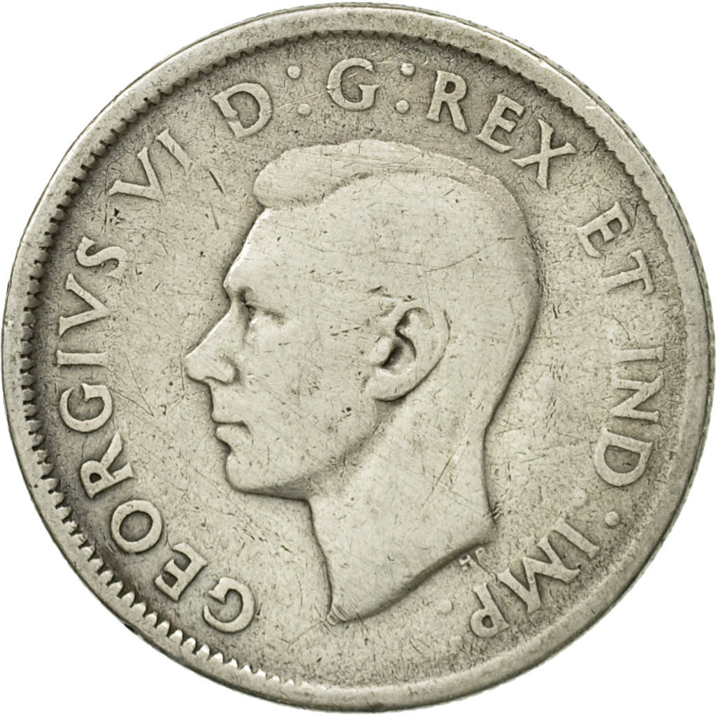 Monnaie, Canada, George VI, 25 Cents, 1946, Royal Canadian Mint, Ottawa, TTB