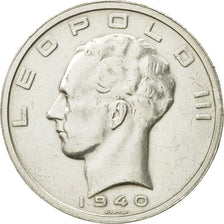 Coin, Belgium, 50 Francs, 50 Frank, 1940, AU(55-58), Silver, KM:122.1