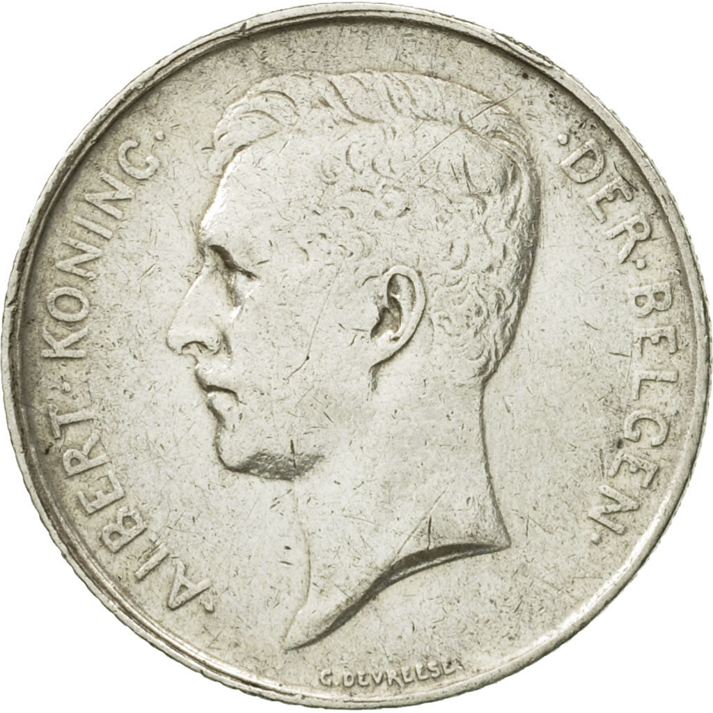 Coin, Belgium, Franc, 1912, EF(40-45), Silver, KM:73.1