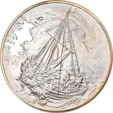 France, Médaille, Peinture, Rembrandt, Tempête sur la Mer de Galilée, Arts &