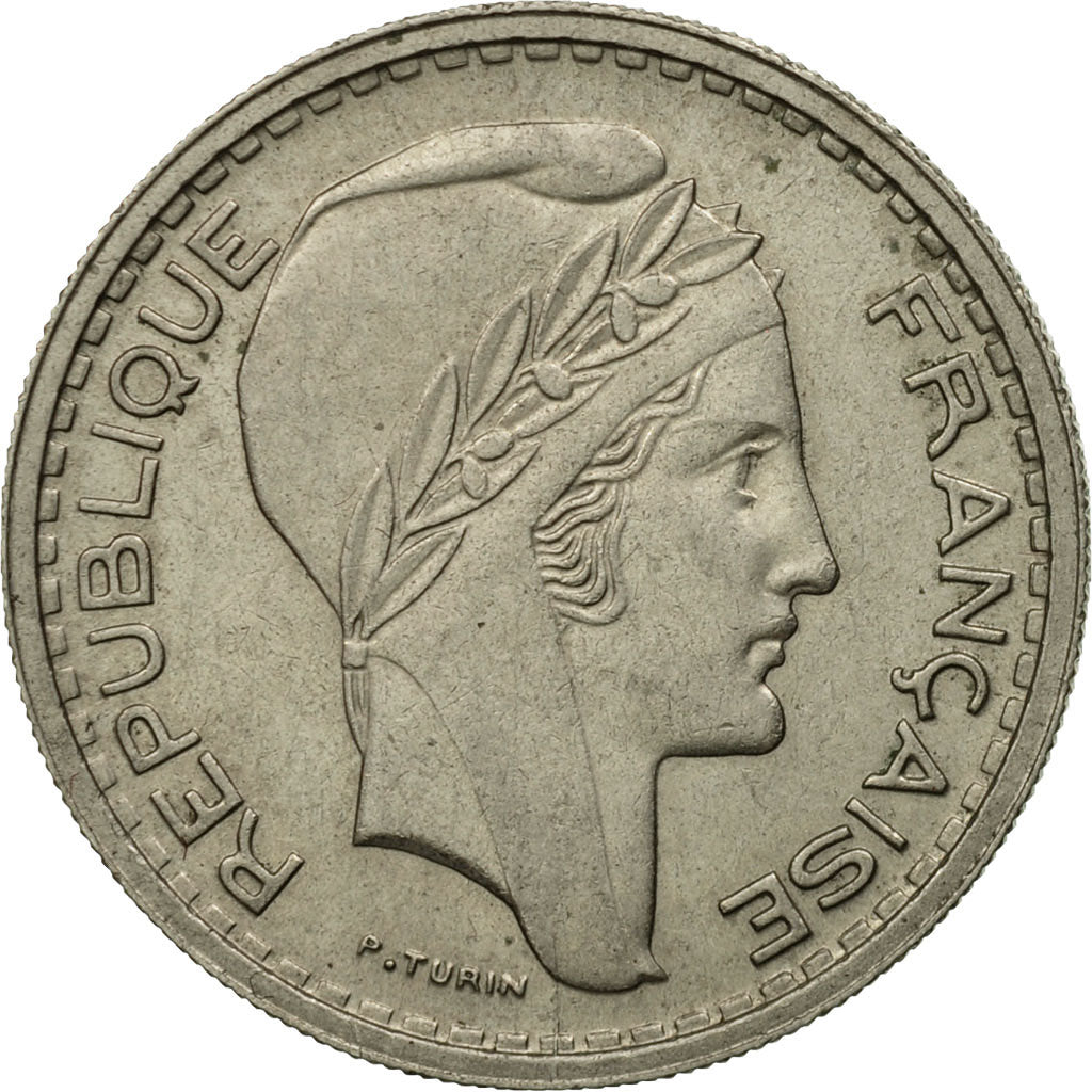 Coin, France, Turin, 10 Francs, 1949, Beaumont - Le Roger, EF(40-45)
