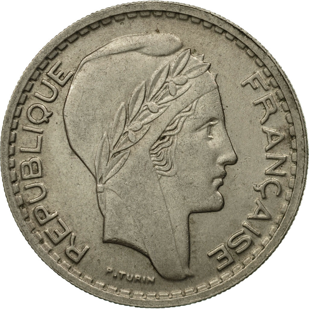 Monnaie, France, Turin, 10 Francs, 1947, Beaumont - Le Roger, TTB