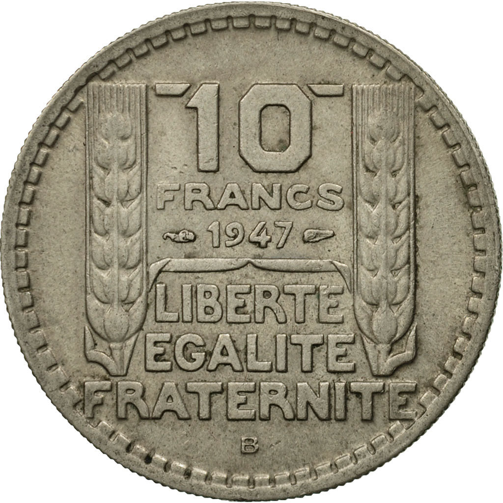 Monnaie, France, Turin, 10 Francs, 1947, Beaumont - Le Roger, TTB