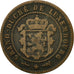 Monnaie, Luxembourg, William III, 5 Centimes, 1854, Utrecht, TTB, Bronze