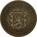 Moneda, Luxemburgo, William III, 5 Centimes, 1870, Utrecht, BC+, Bronce, KM:22.1