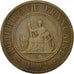 Moneda, INDOCHINA FRANCESA, Cent, 1892, Paris, MBC+, Bronce, KM:1