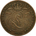Coin, Belgium, Leopold I, 5 Centimes, 1858, EF(40-45), Copper, KM:5.1