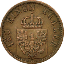 Coin, German States, PRUSSIA, Wilhelm I, 3 Pfennig, 1868, Berlin, EF(40-45)