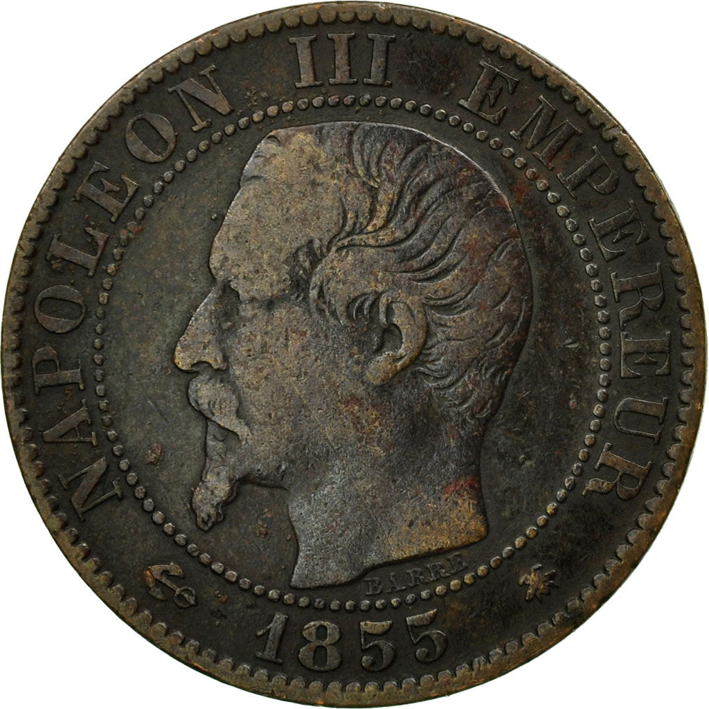 Coin, France, Napoleon III, Napoléon III, 5 Centimes, 1855, Strasbourg