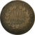 Coin, France, Cérès, 10 Centimes, 1872, Paris, VF(20-25), Bronze, KM:815.1