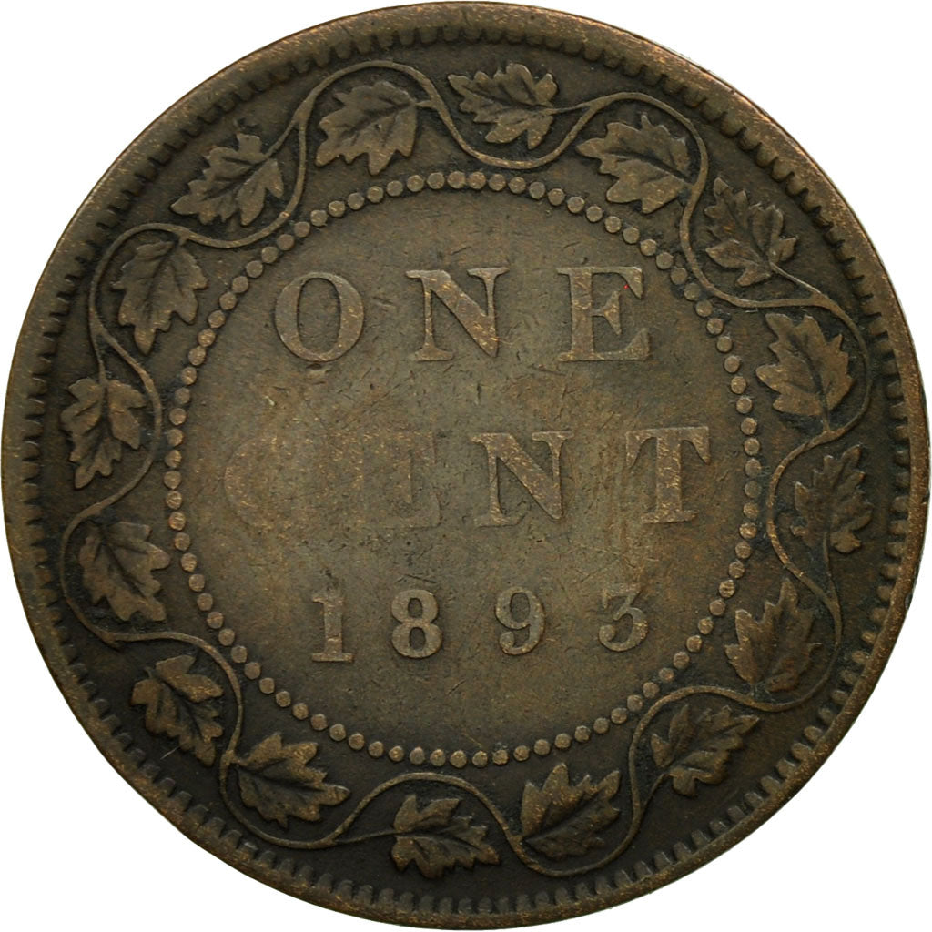 Coin, Canada, Victoria, Cent, 1893, Royal Canadian Mint, Ottawa, VF(30-35)