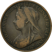 Coin, Great Britain, Victoria, Penny, 1898, AU(50-53), Bronze, KM:790