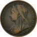 Monnaie, Grande-Bretagne, Victoria, Penny, 1898, TTB+, Bronze, KM:790