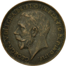 Coin, Great Britain, George V, 1/2 Penny, 1925, EF(40-45), Bronze, KM:809
