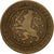 Moneta, Holandia, William III, Cent, 1878, EF(40-45), Bronze, KM:107.1
