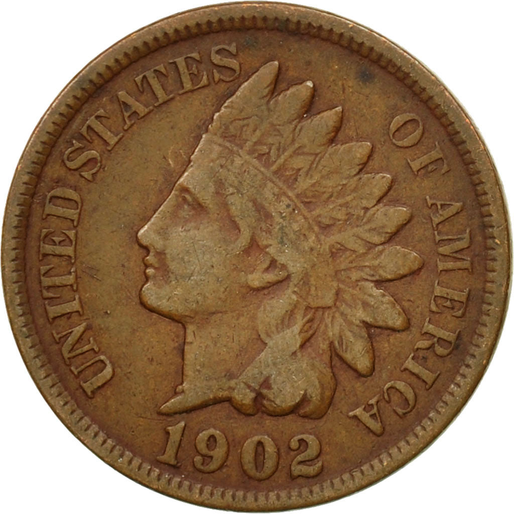 Moneta, Stati Uniti, Indian Head Cent, Cent, 1902, U.S. Mint, Philadelphia, BB+