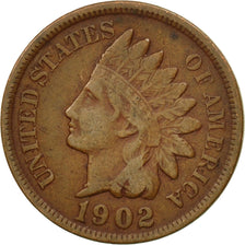 Moneta, Stati Uniti, Indian Head Cent, Cent, 1902, U.S. Mint, Philadelphia, BB+