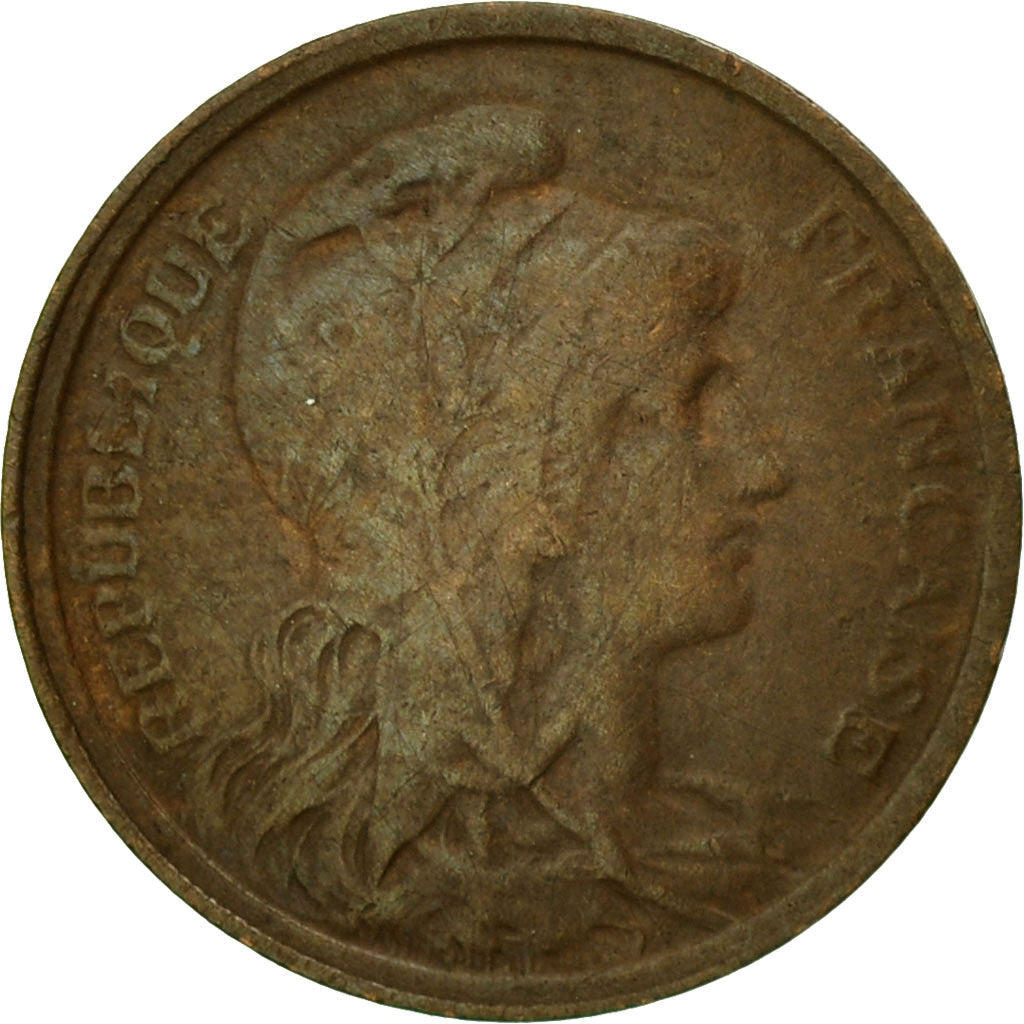 Moneda, Francia, Dupuis, Centime, 1911, Paris, MBC, Bronce, KM:840