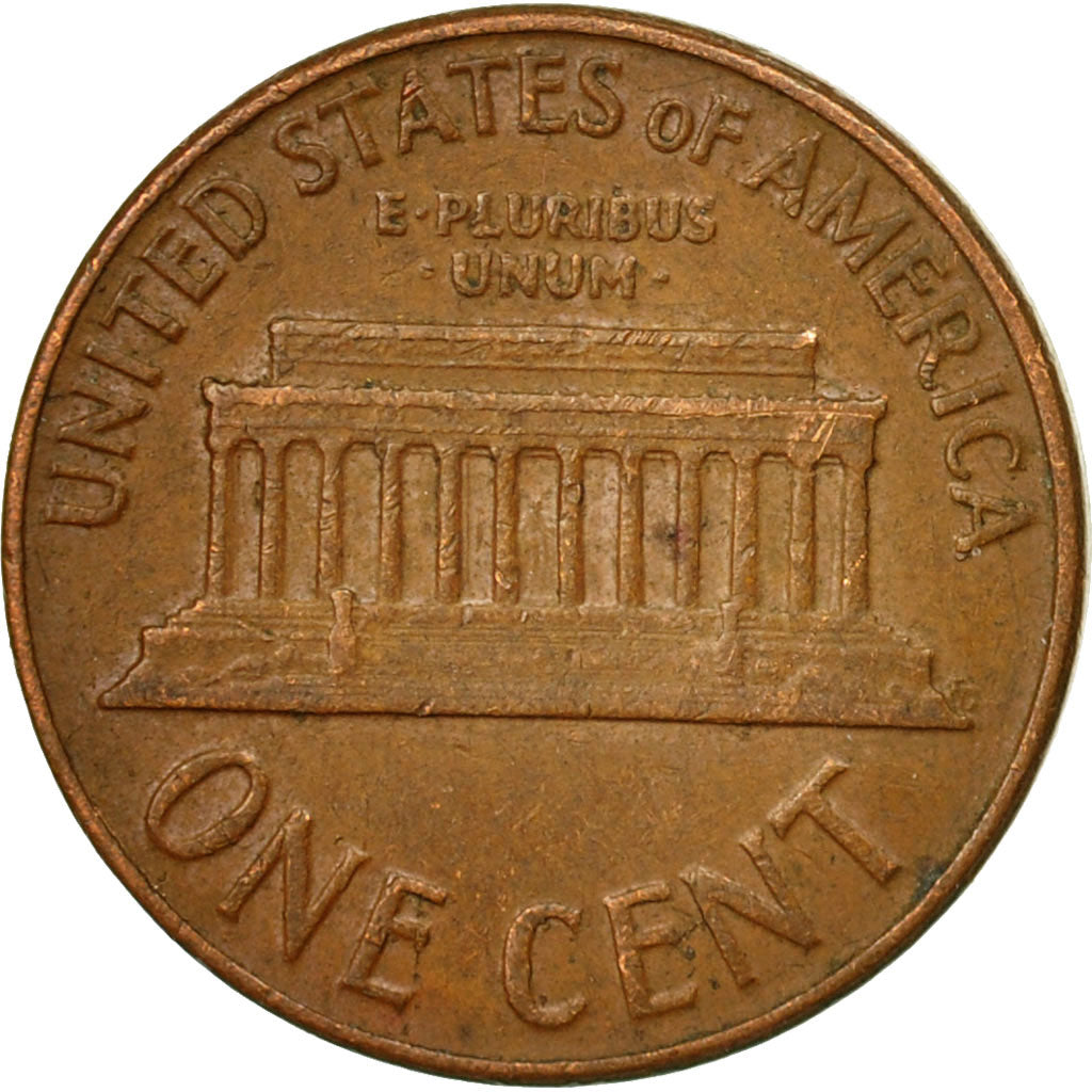 Coin, United States, Lincoln Cent, Cent, 1962, U.S. Mint, Philadelphia