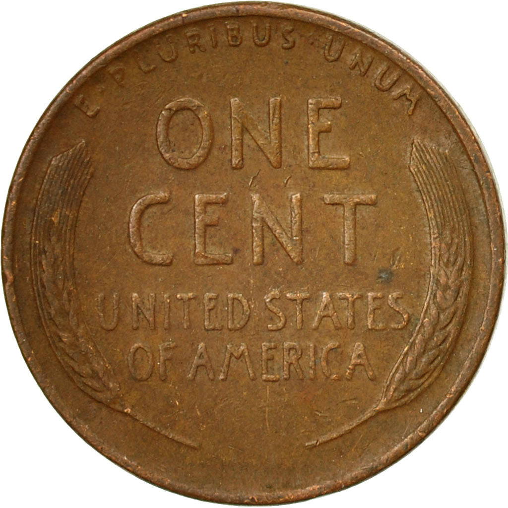 Coin, United States, Lincoln Cent, Cent, 1942, U.S. Mint, Denver, EF(40-45)