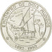 Coin, Portugal, 1000 Escudos, 1992, Lisbon, AU(55-58), Silver, KM:657