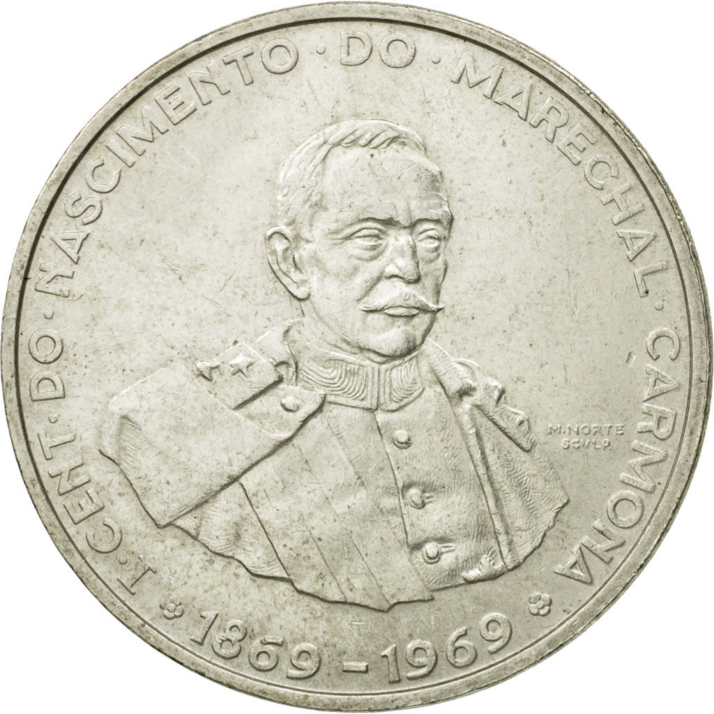 Moneta, Portogallo, 50 Escudos, 1969, BB+, Argento, KM:599