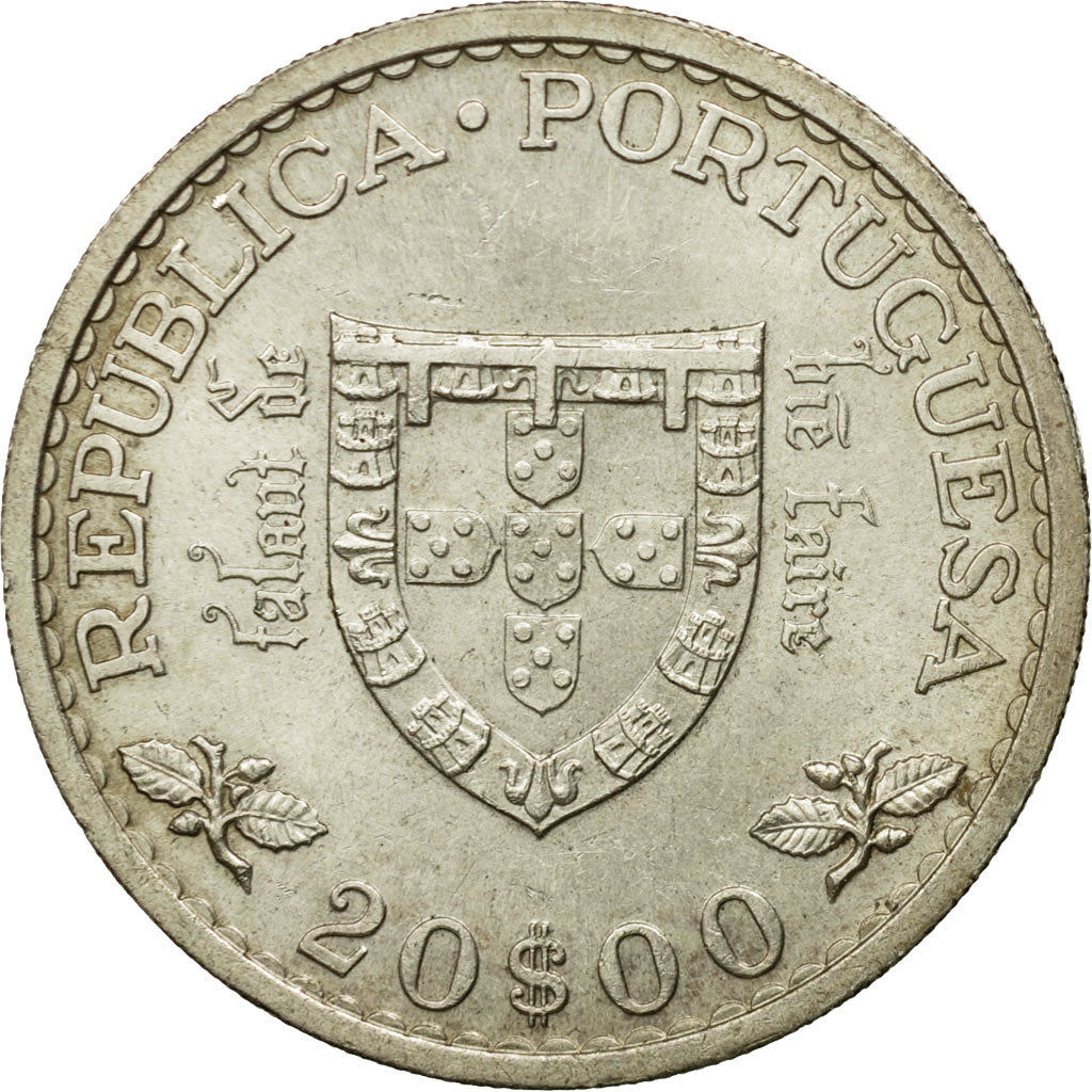 Münze, Portugal, 20 Escudos, 1960, SS+, Silber, KM:589