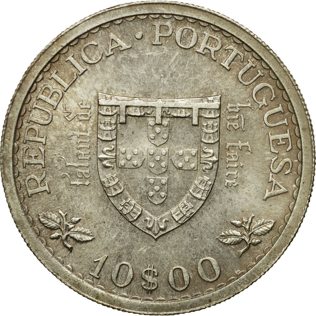 Coin, Portugal, 10 Escudos, 1960, Lisbon, AU(50-53), Silver, KM:588