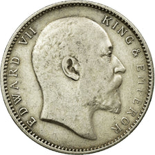 Monnaie, INDIA-BRITISH, Edward VII, Rupee, 1904, TTB, Argent, KM:508