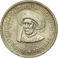 Monnaie, Portugal, 5 Escudos, 1960, Lisbonne, TTB+, Argent, KM:587